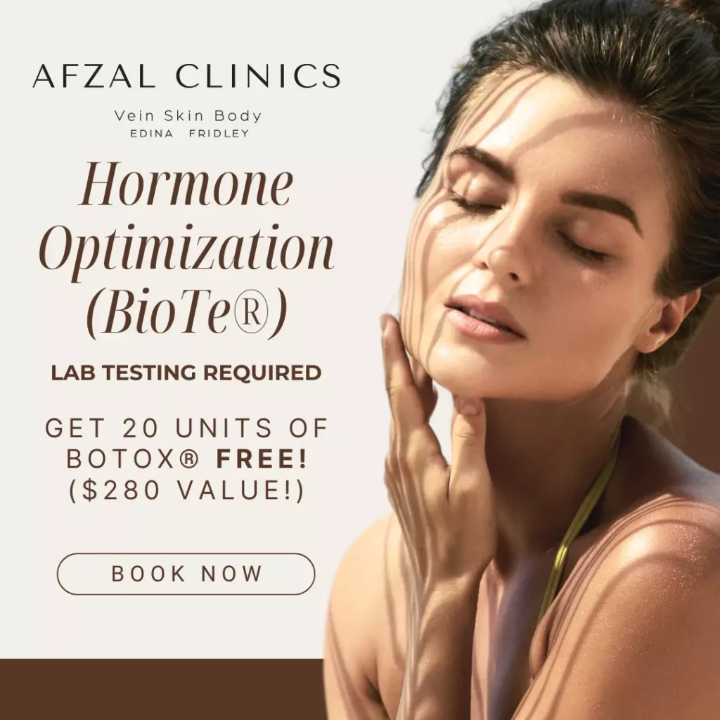 Banner of Afzal Clinics Hormone Optimization (BioTe)